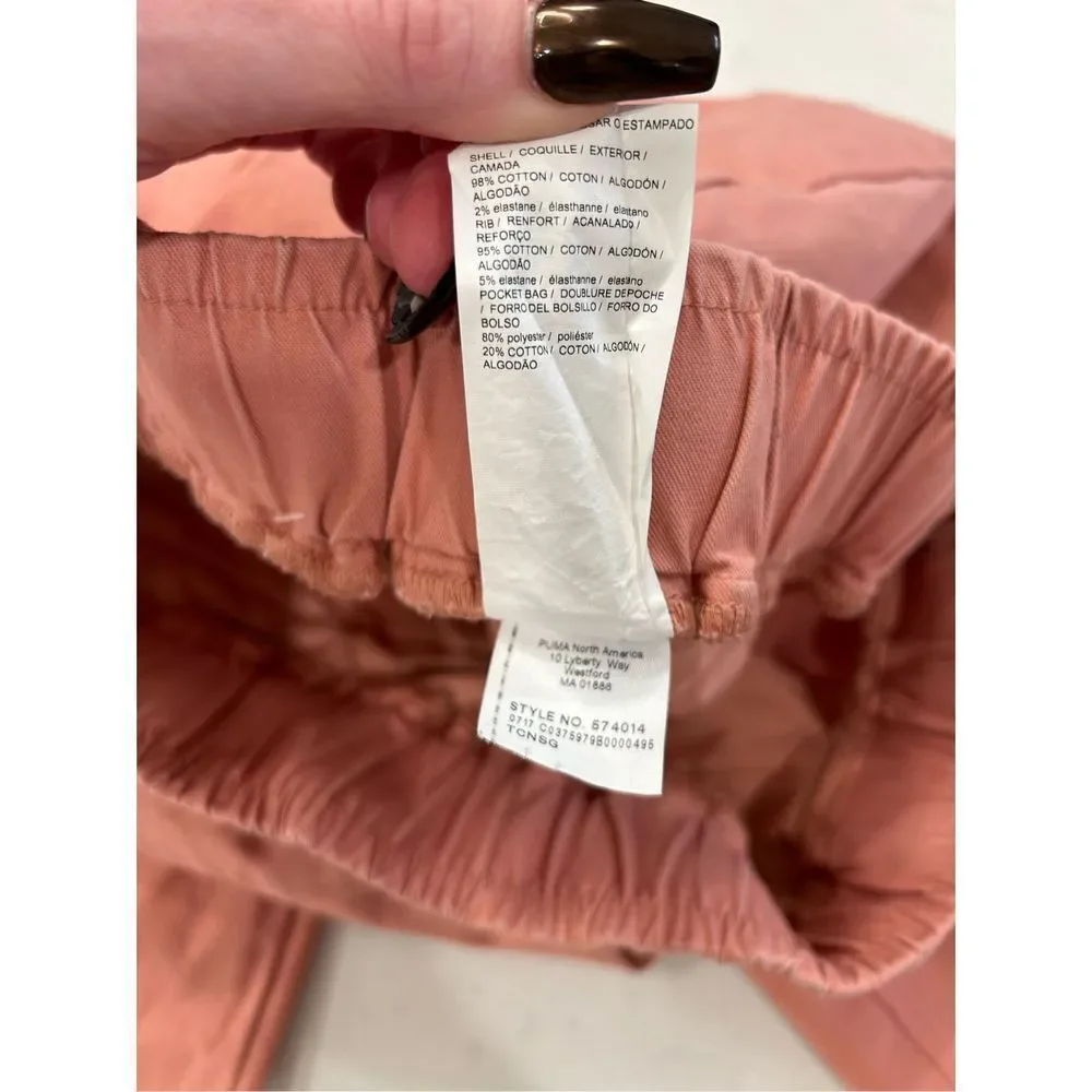 Puma X Han Kjobenhavn orange peach jogger pants size xl drawstring waist UO - Picture 8 of 9